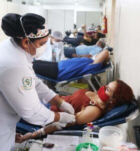 Leia mais sobre o artigo Doação na Santa Casa alcança 130 bolsas de sangue em parceria com o Hemopa