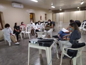 Leia mais sobre o artigo Equipe do Sírio Libanês visita áreas de internação e ambulatórios da Santa Casa