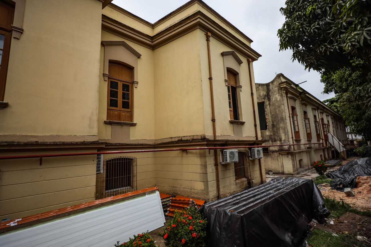 Você está visualizando atualmente Obras em área centenária da Fundação Santa Casa avançam para beneficiar usuários e servidores