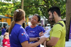 Leia mais sobre o artigo Semana de Aleitamento Materno se encerra com programação na Praça Brasil, em Belém